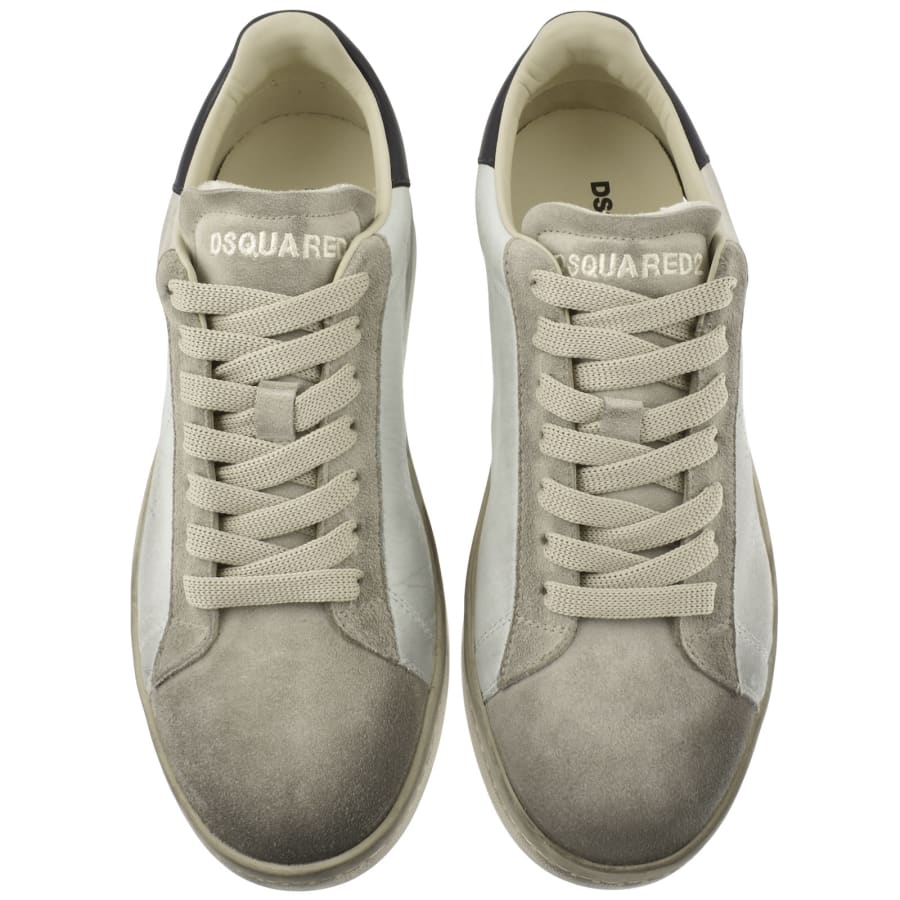 DSQUARED2 Boxer Trainers Off White | Mainline Menswear